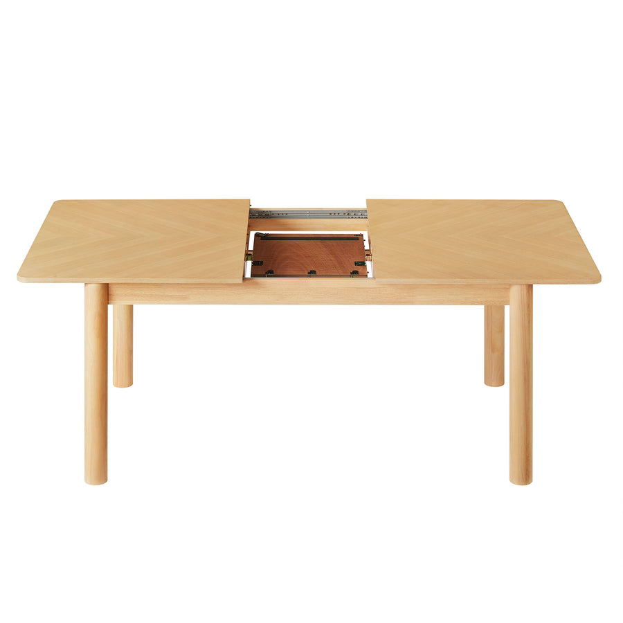 Maize Extendable Dining Table in Oak