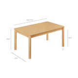 Maize Extendable Dining Table in Oak