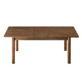 Maize Extendable Dining Table in Walnut
