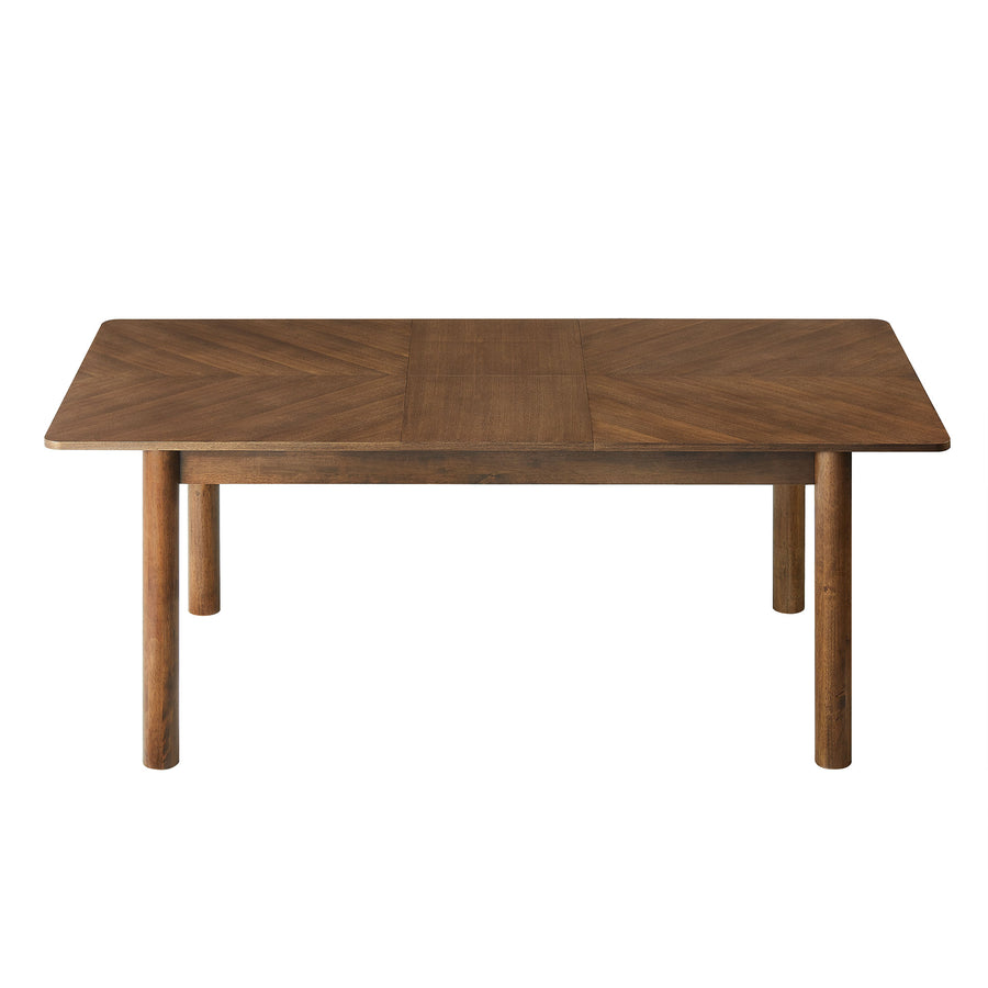 Maize Extendable Dining Table in Walnut