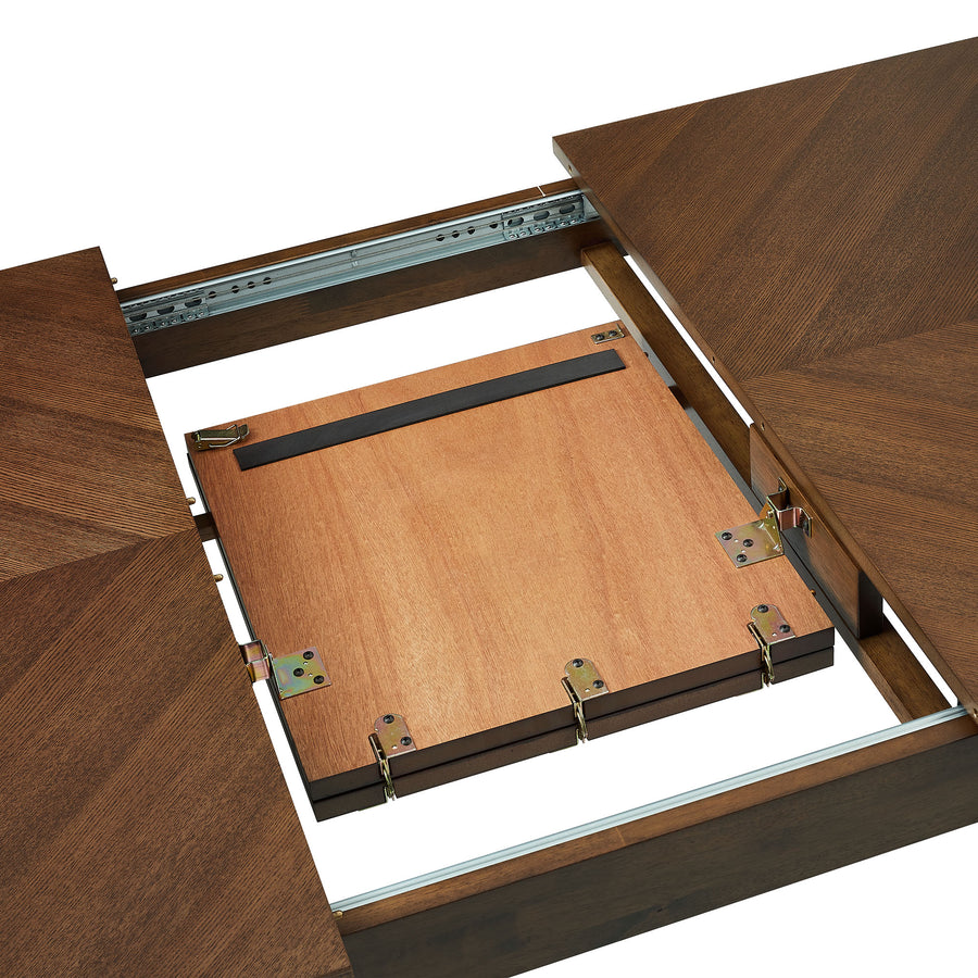 Maize Extendable Dining Table in Walnut
