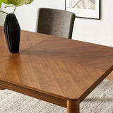 Maize Extendable Dining Table in Walnut