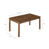 Maize Extendable Dining Table in Walnut