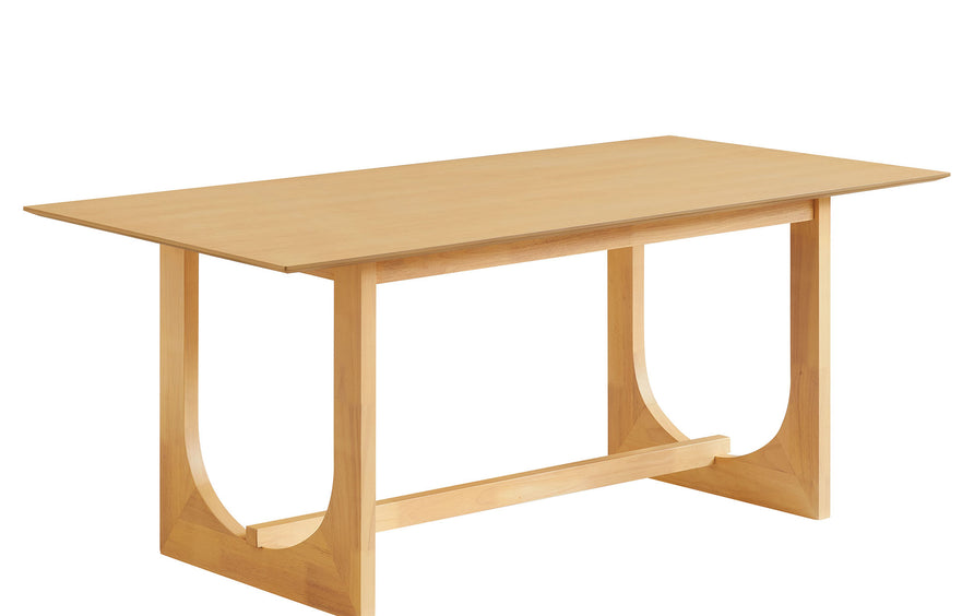Manon 69" Rectangular Dining Table in Oak