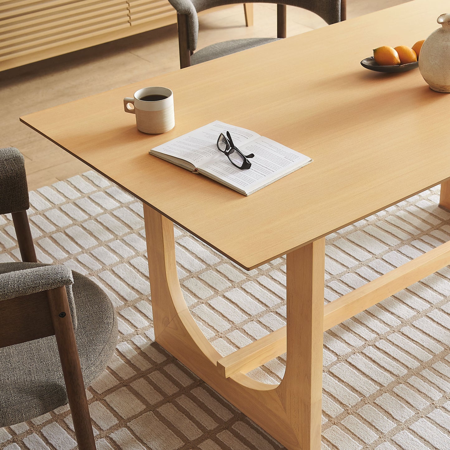 Ashcroft 69" Rectangular Dining Table by Furniture for America