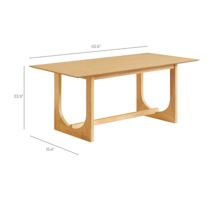 Ashcroft 69" Rectangular Dining Table by Furniture For America