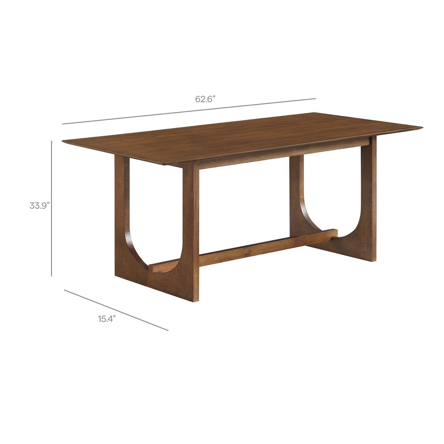 Ashcroft 69" Rectangular Dining Table by Furniture for America