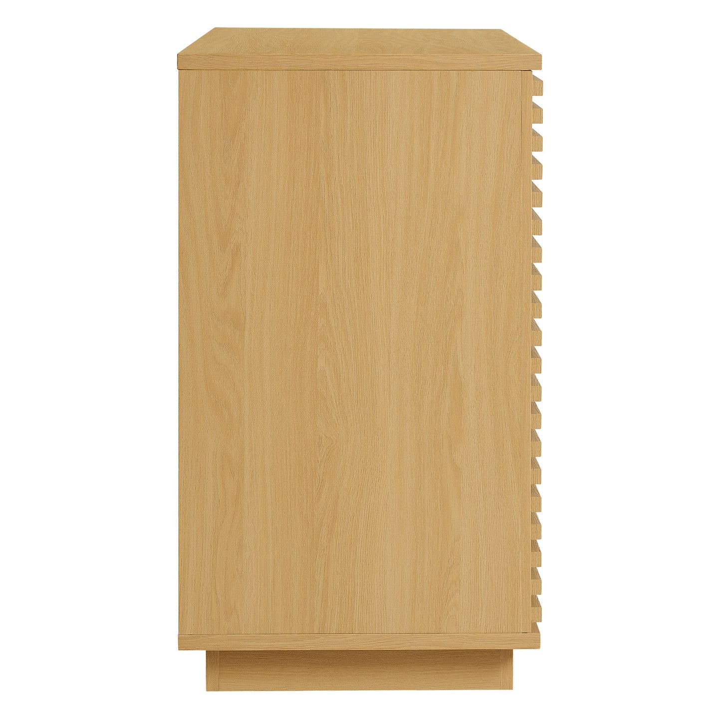 Render 2-Door Fluted Accent Cabinet by Furniture for America