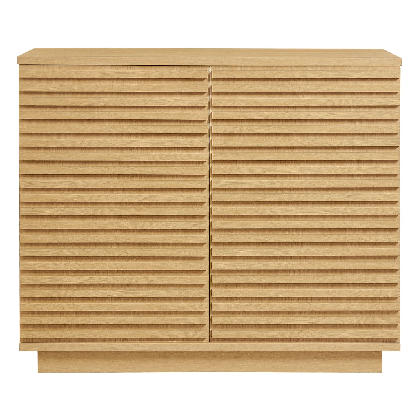 Render 2-Door Fluted Accent Cabinet by Furniture for America