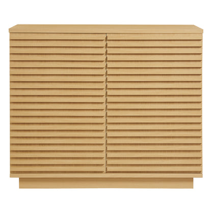 Render 2-Door Fluted Accent Cabinet by Furniture for America