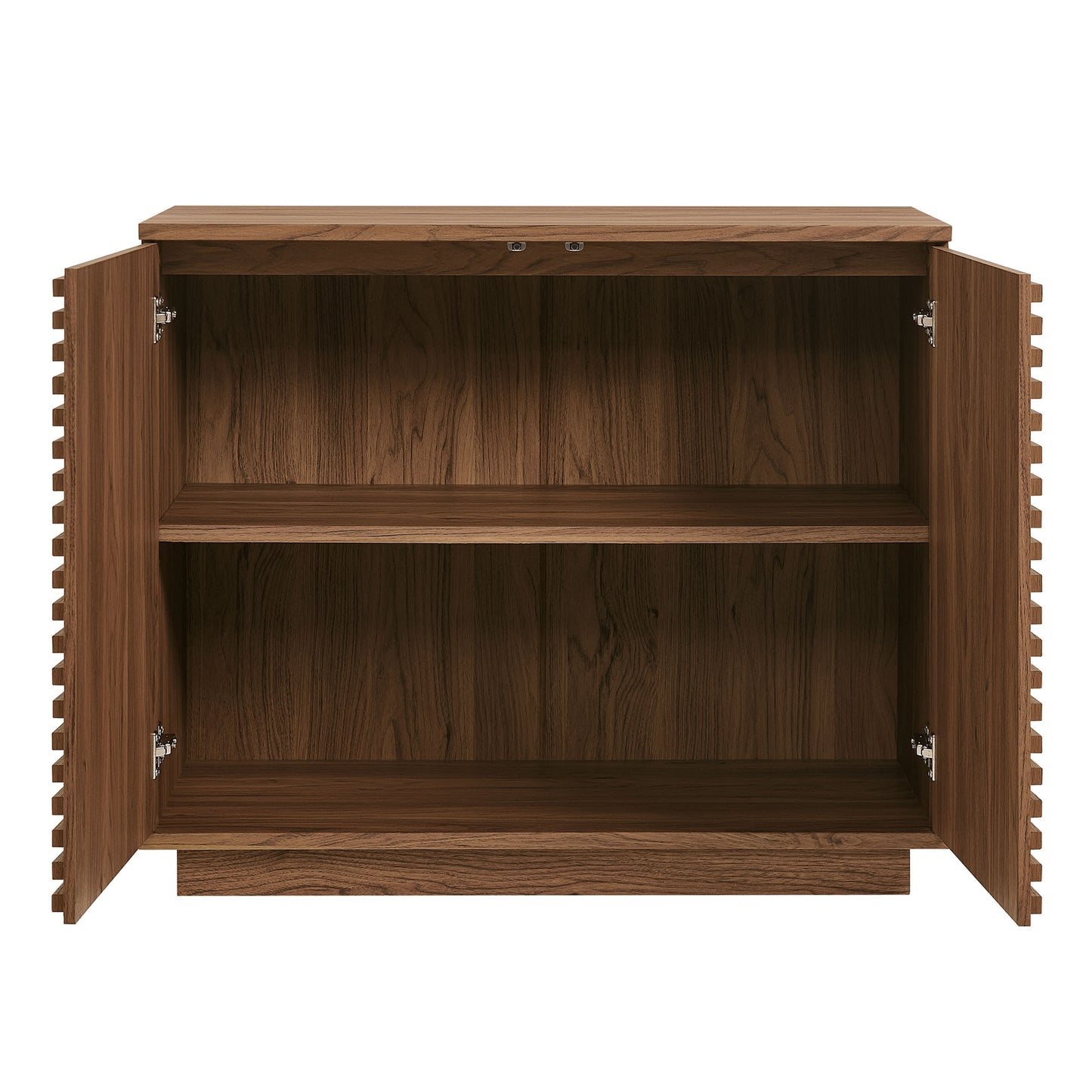 Render 2-Door Fluted Accent Cabinet by Furniture for America