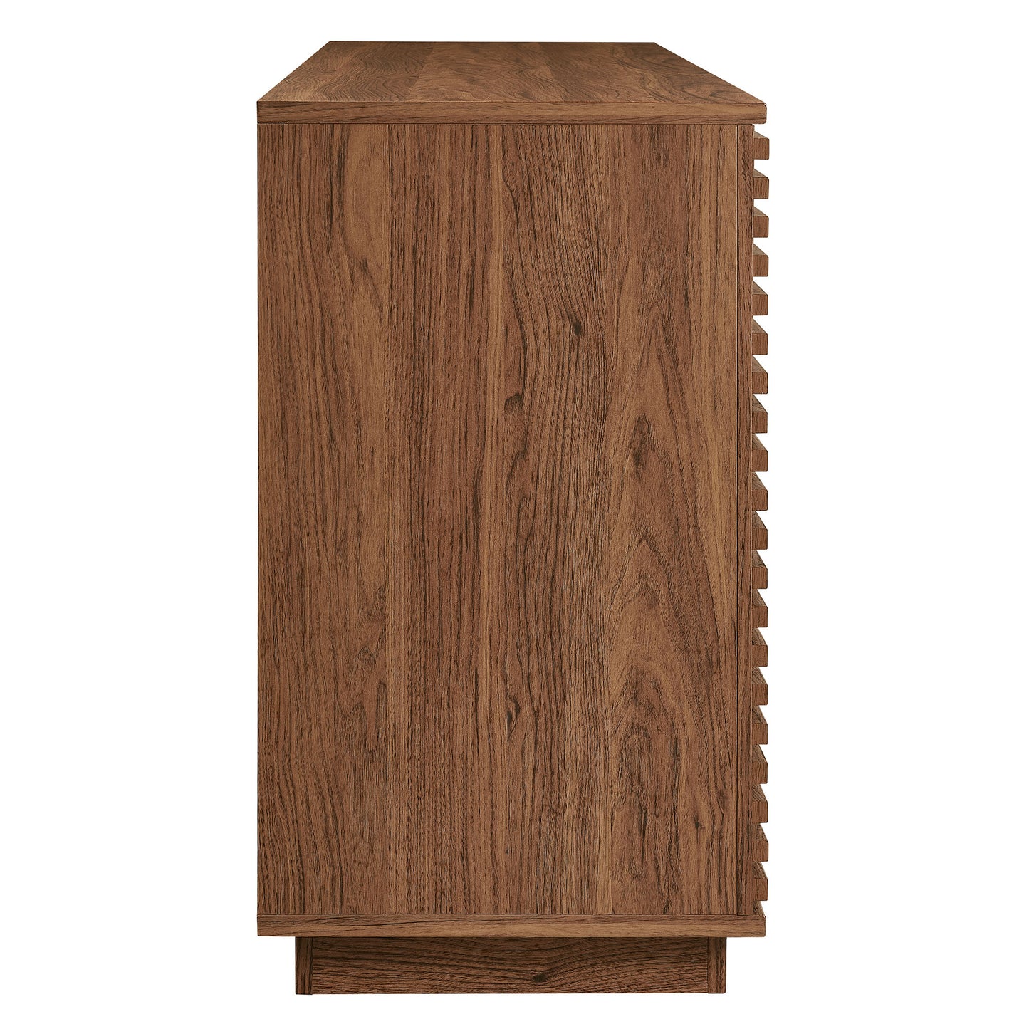 Render 4-Door Fluted Sideboard Cabinet TV Stand by Furniture for America