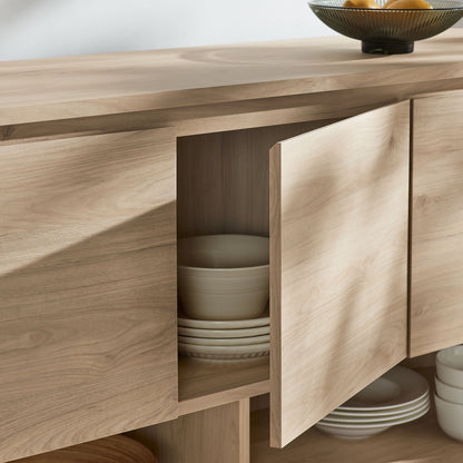 Duval 62 Inch Oval Sideboard by Furniture for America