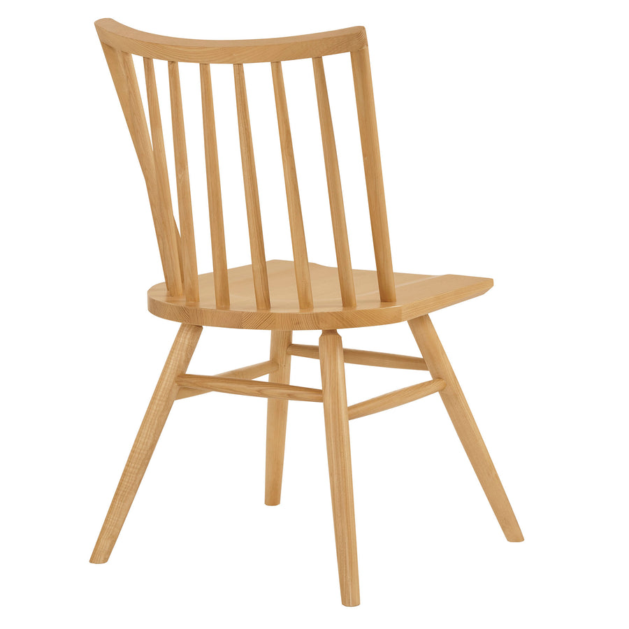 Wynne Spindle Back Dining Side Chairs Set of 2 in Ash