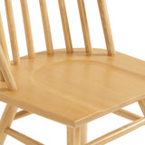 Wynne Spindle Back Dining Side Chairs Set of 2 in Ash
