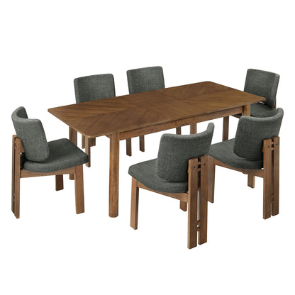Alba 7-Piece Dining Set by Furniture for America