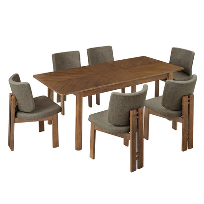 Alba 7-Piece Dining Set by Furniture for America