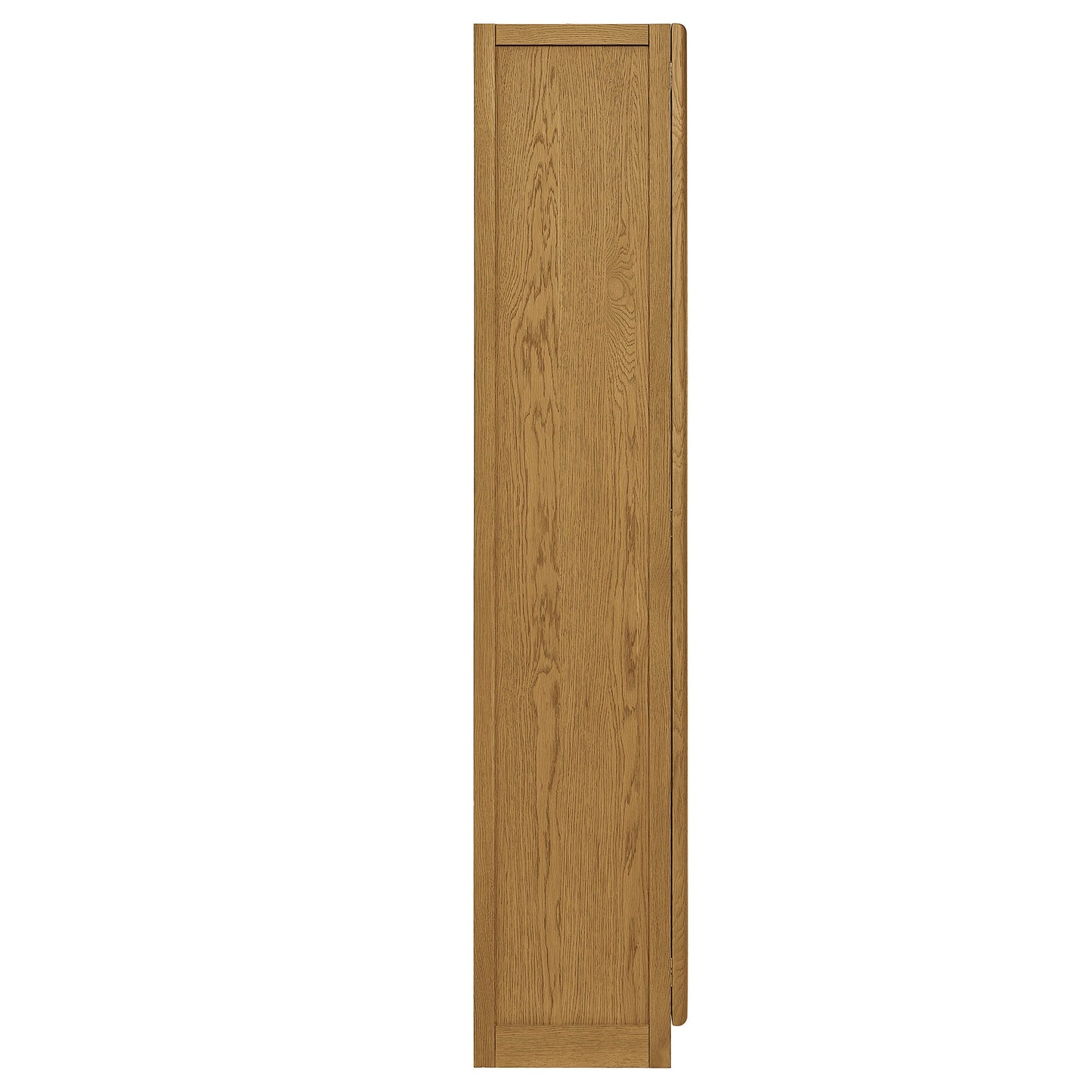 Anwen Solid Wood and Glass Display Cabinet by Furniture for America