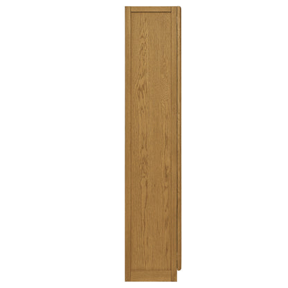 Anwen Solid Wood and Glass Display Cabinet by Furniture for America
