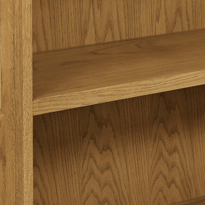 Anwen Solid Wood and Glass Display Cabinet by Furniture for America