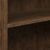 Giselle Solid Wood and Glass Display Cabinet in Walnut