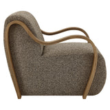 Maestro Lattice Boucle Accent Armchair in Earth