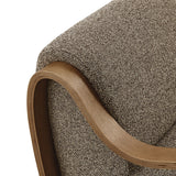Maestro Lattice Boucle Accent Armchair in Earth