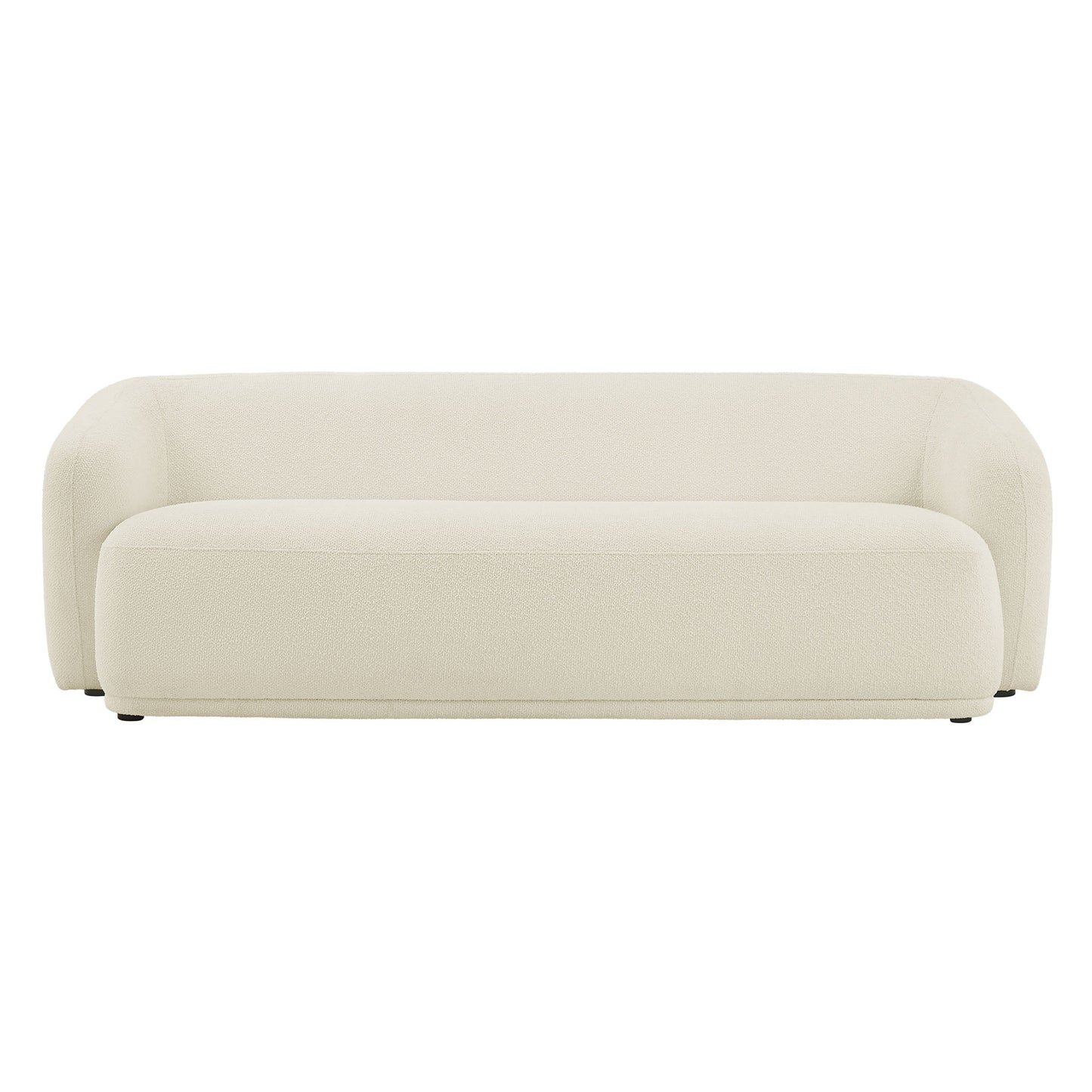 Monica 88 Inch Boucle Fabric Sofa by Furniture for America