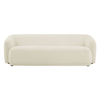 Monica 88 Inch Boucle Fabric Sofa by Furniture for America