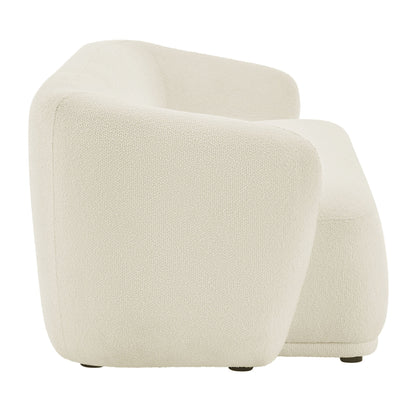 Monica 88 Inch Boucle Fabric Sofa by Furniture for America