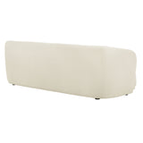 Myrrh 88 Inch Boucle Fabric Sofa in Cream