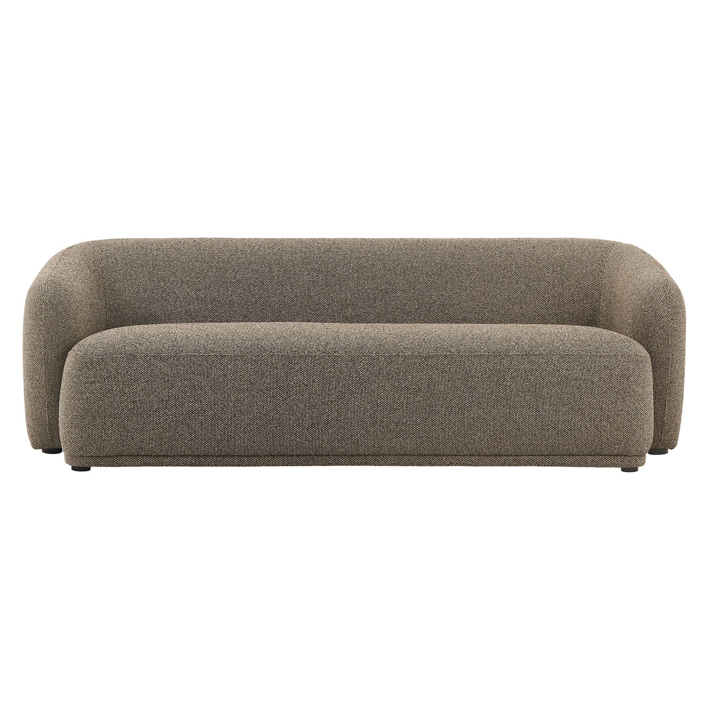 Monica 88 Inch Boucle Fabric Sofa by Furniture for America