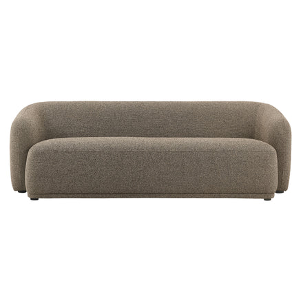 Monica 88 Inch Boucle Fabric Sofa in Earth