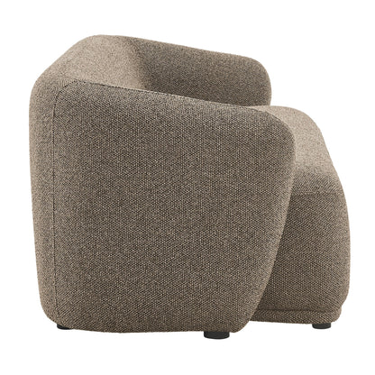 Monica 88 Inch Boucle Fabric Sofa by Furniture for America
