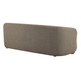 Myrrh 88 Inch Boucle Fabric Sofa in Earth
