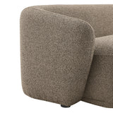 Myrrh 88 Inch Boucle Fabric Sofa in Earth