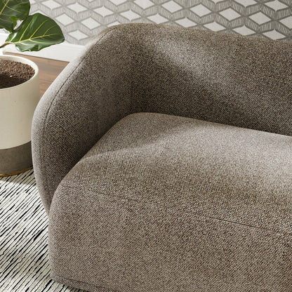 Monica 88 Inch Boucle Fabric Sofa by Furniture for America