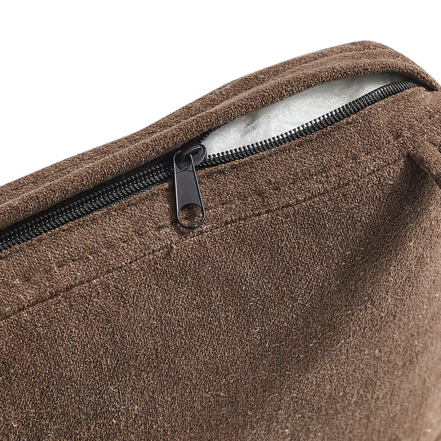 Lennox Fabric Dining Chair Seat Cushion in Cocoa