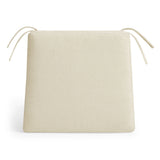 Lennox Fabric Dining Chair Seat Cushion in Linen