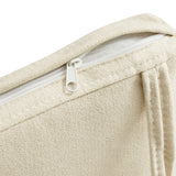 Lennox Fabric Dining Chair Seat Cushion in Linen