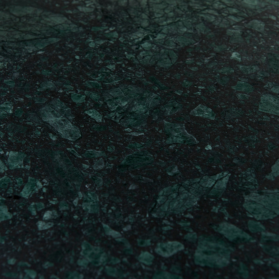 Ember Marble Coffee Table in Walnut Green Marble