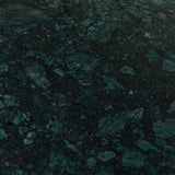Ember 72 Inch Marble Dining Table in Walnut Green Marble