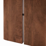 Ember 60 Inch Marble Dining Table in Walnut Green Marble