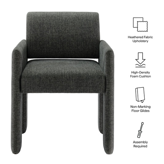 Daven Fabric Upholstered Dining Chair by Furniture for America