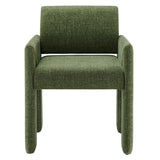 Myrtle Fabric Upholstered Dining Chair in Foliage