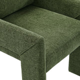 Myrtle Fabric Upholstered Dining Chair in Foliage