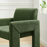 Myrtle Fabric Upholstered Dining Chair in Foliage