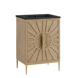 Briar 24" Bathroom Vanity in Oak Black