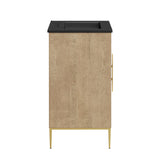 Briar 24" Bathroom Vanity in Oak Black