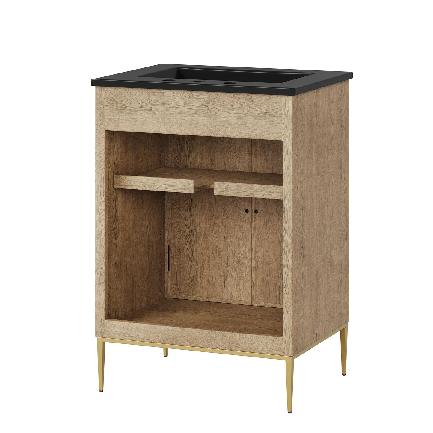 Briar 24" Bathroom Vanity in Oak Black